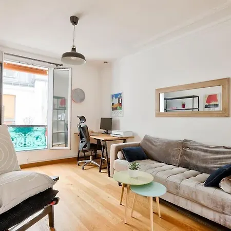 Superb T2 Bien Equipe Proche Du Canal Saint-Martin Paris Exterior photo